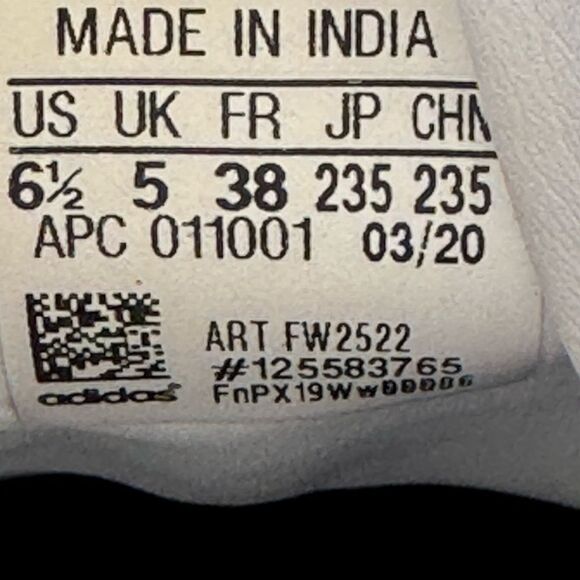 ADIDAS Stan-Smith sneaker, glory pink & metallic gold EUC SZ 6.5 - Picture 9 of 9